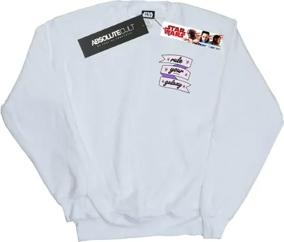Produktbild von Star Wars - "Rule Your Galaxy" Sweatshirt für Herren BI45517 (XL) (Weiß)