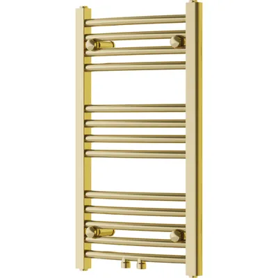 Zdjęcie produktu dla Mexen Ares grzejnik łazienkowy 700 x 400 mm, 189 W, złoty - W102-0700-400-00-50