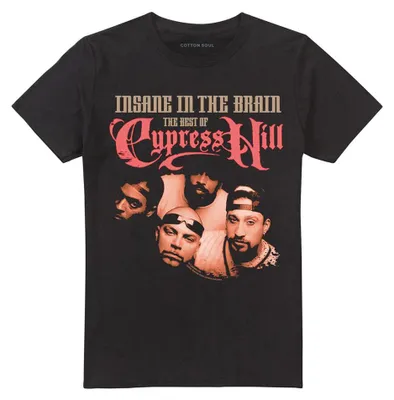 Produktbild von Cypress Hill - "Insane In The Brain" T-Shirt für Herren/Damen Uni TV35702 (S) (Schwarz)