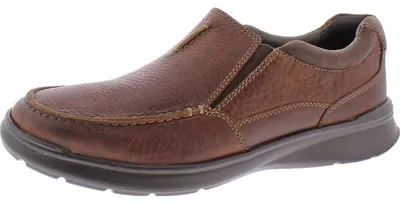 Immagine prodotto di Clarks, pantofola da uomo Cotrell Free, in pelle color tabacco, taglia 42 EU