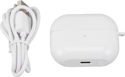 Zdjęcie produktu dla Etui ładujące zamienne do słuchawek Galaxy Buds 3 SM-R530, przewodowe słuchawki bezprzewodowe z kablem USB-C, obsługujące parowanie BT, białe