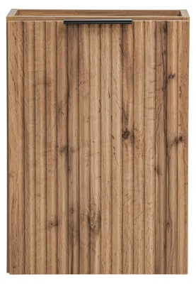 Image de Meuble sous vasque en bois - L 40 x H 57 x P 22 cm - Georgia Oak
