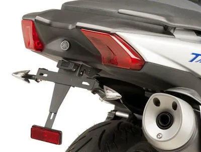 Produktbild von PUIG 9468N Kennzeichenhalters passend fuer YAMAHA T-MAX 530 Schwarz