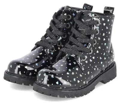 Produktbild von Dockers By Gerli Mädchen Schnürboots Schwarz Synthetik Größe: 25