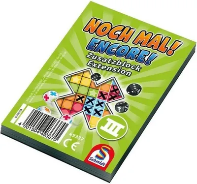 Produktbild von Schmidt Spiele 49337 - Noch Mal! Zusatzblöcke keine Farbauswahl möglich
