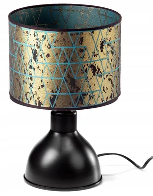 Produktbild von Moderne Metall Tischlampe Nachttischleuchte E27 LED