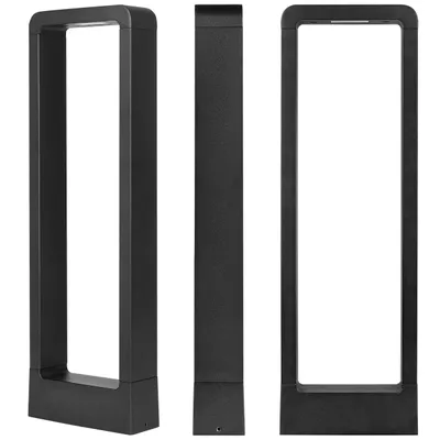 Produktbild von MasterLED Außenleuchte LED 7W 4000K IP54 Pollerleuchte 50cm Schwarz Wegeleuchte Gartenlampe aus Aluminium für Wege