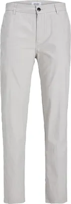 Image de Pantalon chino Jack & Jones Stace Summer, gris, taille 28 / 30, homme, gris, taille 28