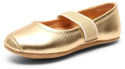 Obrázok produktu pre bisgaard ballet, Uzavreté papuče, Žena, Detské, Zlato, Jednofarebné, 17.9 cm