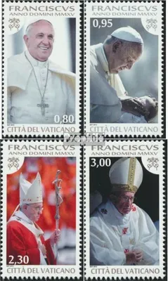 Produktbild von Briefmarken Vatikanstadt 2015 Mi 1827-1830 (kompl.Ausg.) postfrisch Franziskus