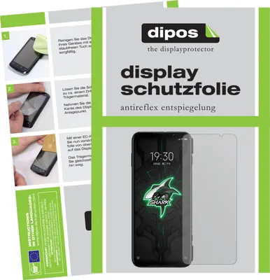 Zdjęcie produktu dla 6x Folia ochronna do Xiaomi Black Shark 3 matowa folia ochronna ekranu Folia ochronna wyświetlacza dipos