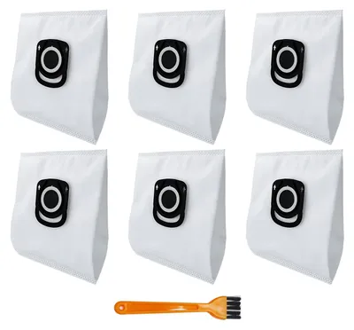 6 Staubsaugerbeutel Hygiene+ für Rowenta Modelle
