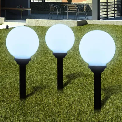 Produktbild von vidaXL Wegeleuchten 6 Stk. LED 20 cm mit Erdspieß