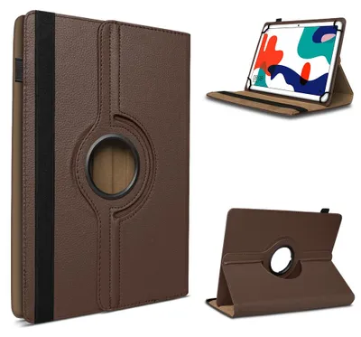 Produktbild von Tablet Hülle für Xiaomi Redmi Pad Tasche Schutzhülle Case Schutz Cover 360° DrehbarFarbe 360 Uni:Braun