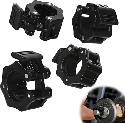 Imagen del producto de Cintas de sujeción de ABS, de 30 mm de diámetro, 4 unidades, para halterofilia
