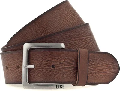 Immagine prodotto di H.I.S Pelle cintura 45mm Leather Belt W80 Cognac marrone