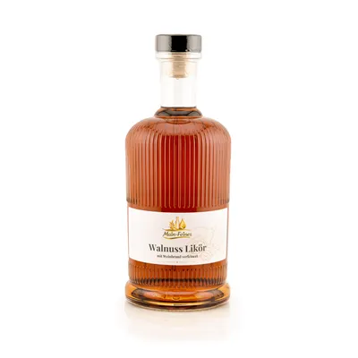 Produktbild von Main-Feines | Walnuss-Likör mit Weinbrand verfeinert 18% Vol. 700ml