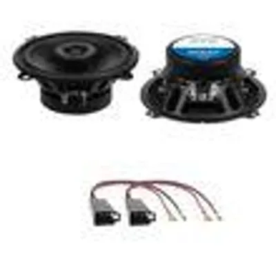 Produktbild von Crunch GTS52 Lautsprecher 13 cm Koaxial 3 Ohm Einbauset für Golf 1 Cabrio vorne