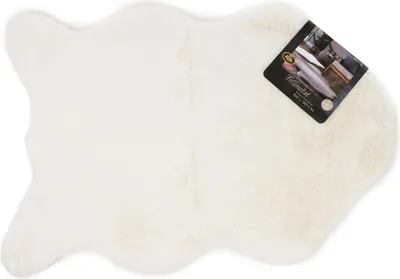 Produktbild von Gözze Fellimitatteppich wollweiss 60 x 90 cm