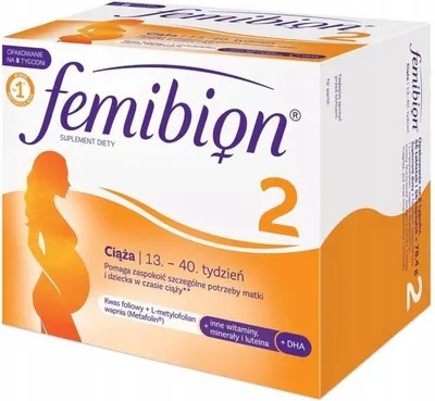 Immagine prodotto di Femibion 2 Pregnancy DUOPAK 56 compresse + 56 capsule | Vitamine, minerali per donne in gravidanza