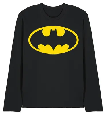 Produktbild von Batman - T-Shirt für Herren/Damen Uni, Langärmlig TV33612 (XXL) (Schwarz)