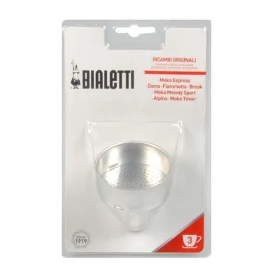 Produktbild von Bialetti 0800103, Kaffeefilter, Silber, Metall, 1 Stück(e)