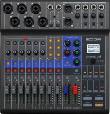Obrázek produktu pro Zoom LiveTrak L-8 Vícestopý kompaktní studio
