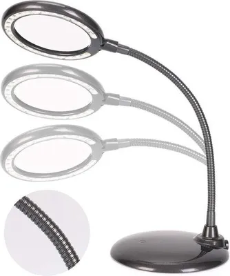Image de Loupe avec éclairage - Loupe standard - Loupe - Loupe pour adultes et enfants - Noir