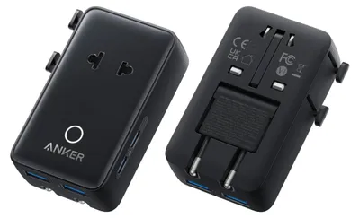 Image de Anker Nano Adaptateur de voyage (5 en 1, 20W) Noir