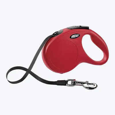 Produktbild von Flexi - Aufrollbare Hundeleine "New Classic" TL5386 (5 m) (Rot)