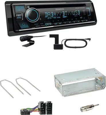Produktbild von Kenwood KDC-BT760DAB Bluetooth Digitalradio Einbauset für Dacia Duster bis 2012