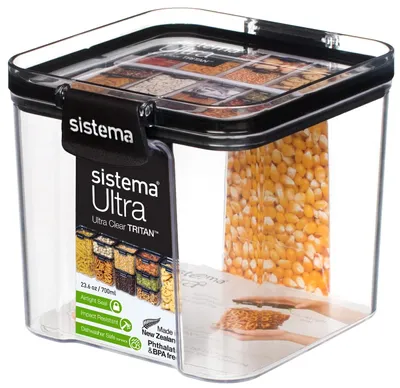 Obrázok produktu pre Uhloprímný úložný box, objem 0,7 l