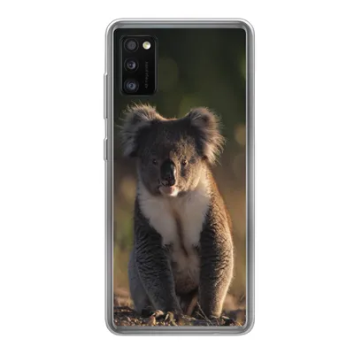 Produktbild von MuchoWow® Handyhülle Schutzhülle Hülle für Samsung Galaxy A41 Koala - Sonne - Tier - Kinder - Jungen - Mädchen Silikon Softcase Handy Hülle - Mobiltelefon