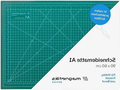 Obrázek produktu pro Samolepící oboustranná zelená řezací podložka 90 x 60 cm