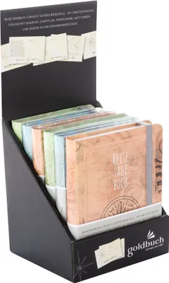 Produktbild von Reisetagebuch 1 Stück Traveler - 66 030 Goldbuch