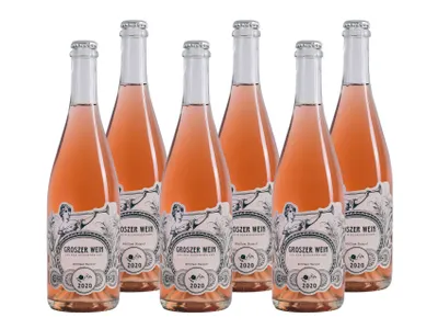Produktbild von Pet Nat Rösler Rosé vom Weingut Groszer Wein - 6er Karton