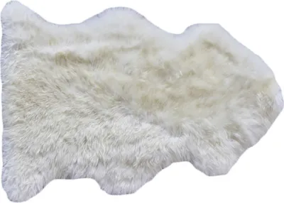 Produktbild von KAWOLA Fell CALEBRE 95cm Farbe Ivory