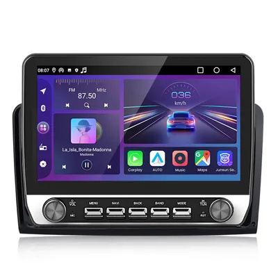 Image de 6 Go + 128 Go 10,1 pouces Android 15 Autoradio Carplay Android Auto pour Mercedes Benz Classe ML/GL W164 X164 GPS Navi WIFI Bluetooth FM RDS SWC DSP 2Din 8 cœurs