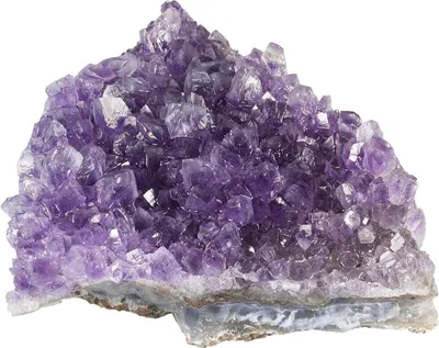 Produktbild von Nupuyai Amethyst Druse Rohstein Kristall Cluster Reiki Heilstein