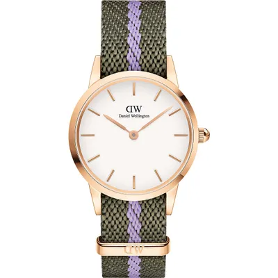 Obrázek produktu pro Daniel Wellington DW00100680 Watch Iconic NATO Green/Purple 28mm