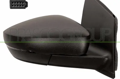 Produktbild von PRASCO VG0237115P Außenspiegel Seitenspiegel Rechts für VW Polo Schrägheck (6R1, 6C1)