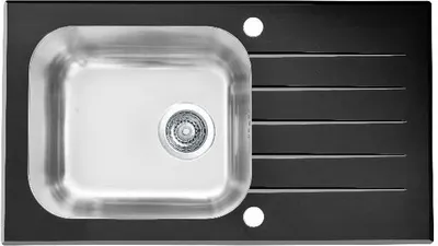Obrázek produktu pro Nerezový dřez ALVEUS Altone 20 černá/satin 780x435x0,7 mm 1114558