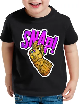 Produktbild von style3 Thanos Snap Kinder T-Shirt infinity superheld kino