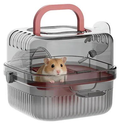 Produktbild von Tragbarer Transportkäfig für Hamster und Nagetiere