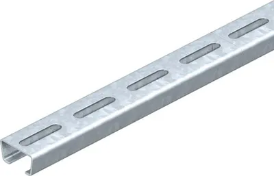 Produktbild von OBO AML3518P2000FS Profilschiene gelocht Schlitzweite 16,5mm 2000x35x18 1119648