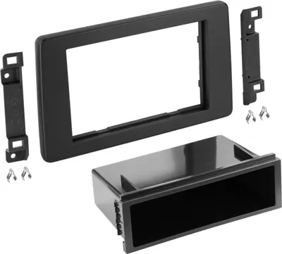 Obrázok produktu pre 2-DIN predný panel s odkladacím priestorom kompatibilný s Renault Express (RJK)