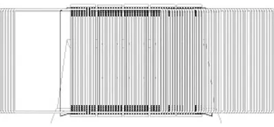 Produktbild von tarifold Sichttafelsystem 434500 DIN A4 grau mit 50 St. Sichttafeln, 1 St.