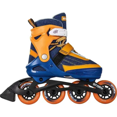 Produktbild von Story ThunderVerstellbarer Inlineskate Blau Orange