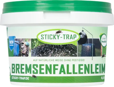 Produktbild von Sticky Trap Bremsenfallen und Fliegenfallen Leim 0,5 Liter