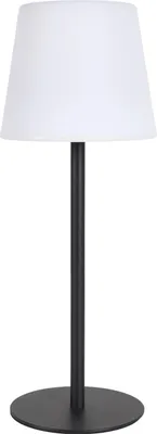 Obrázek produktu pro LED stolní lampa – černá – plast – 40 cm – dobíjecí přes USB-C